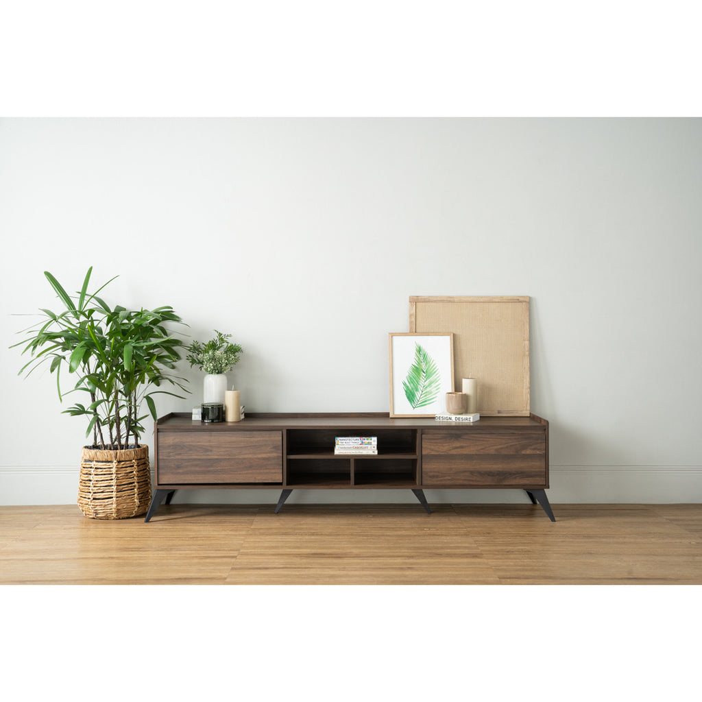 Maxton 1.8m tv cabinet in Cocoa colour