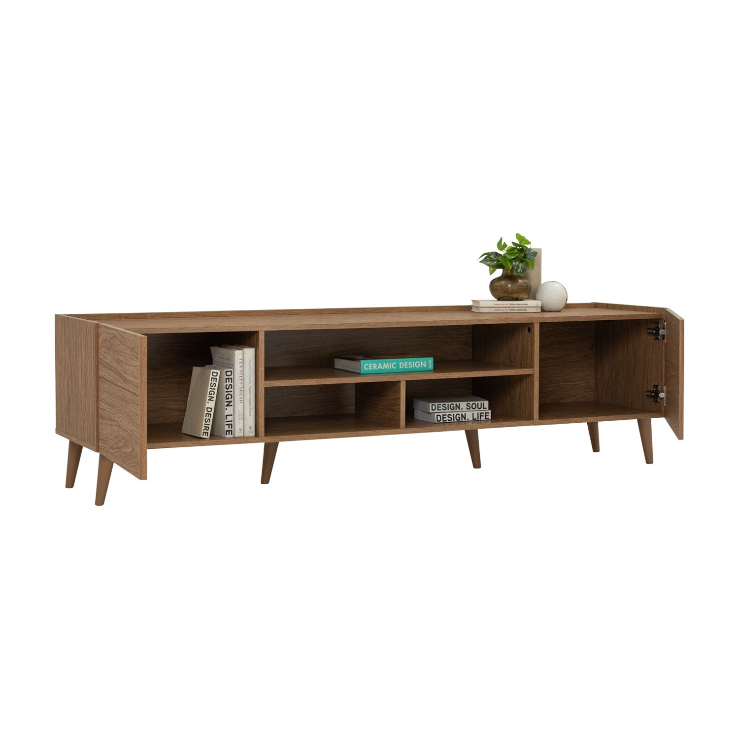 Inglewood 1.8m tv cabinet in Oak colour