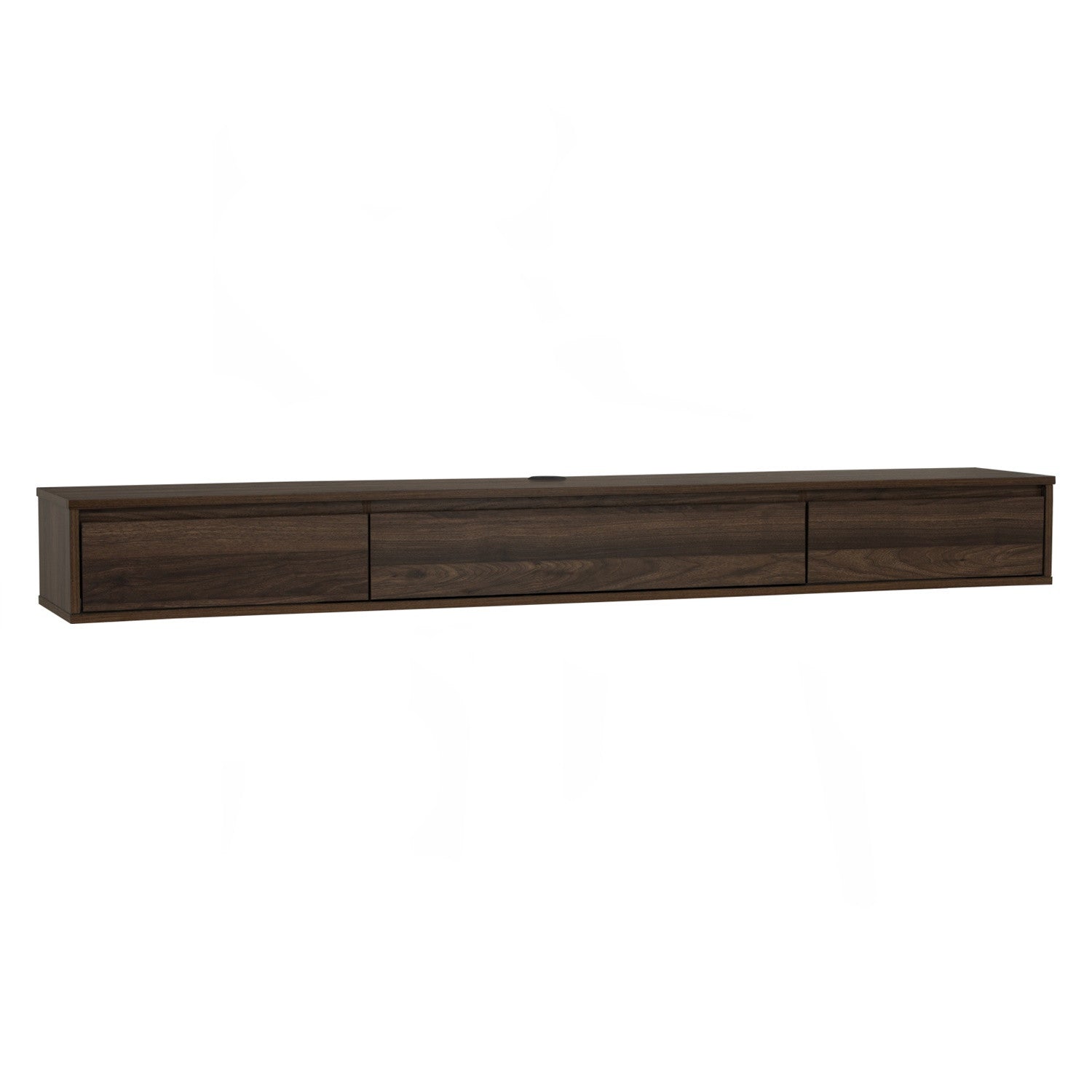 Hirado 1.8m wall tv cabinet in Walnut colour.