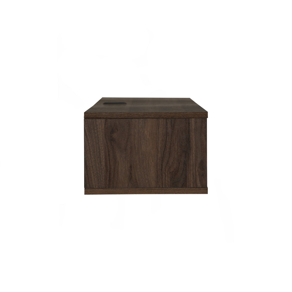 Hirado 1.8m wall tv cabinet in Walnut colour.