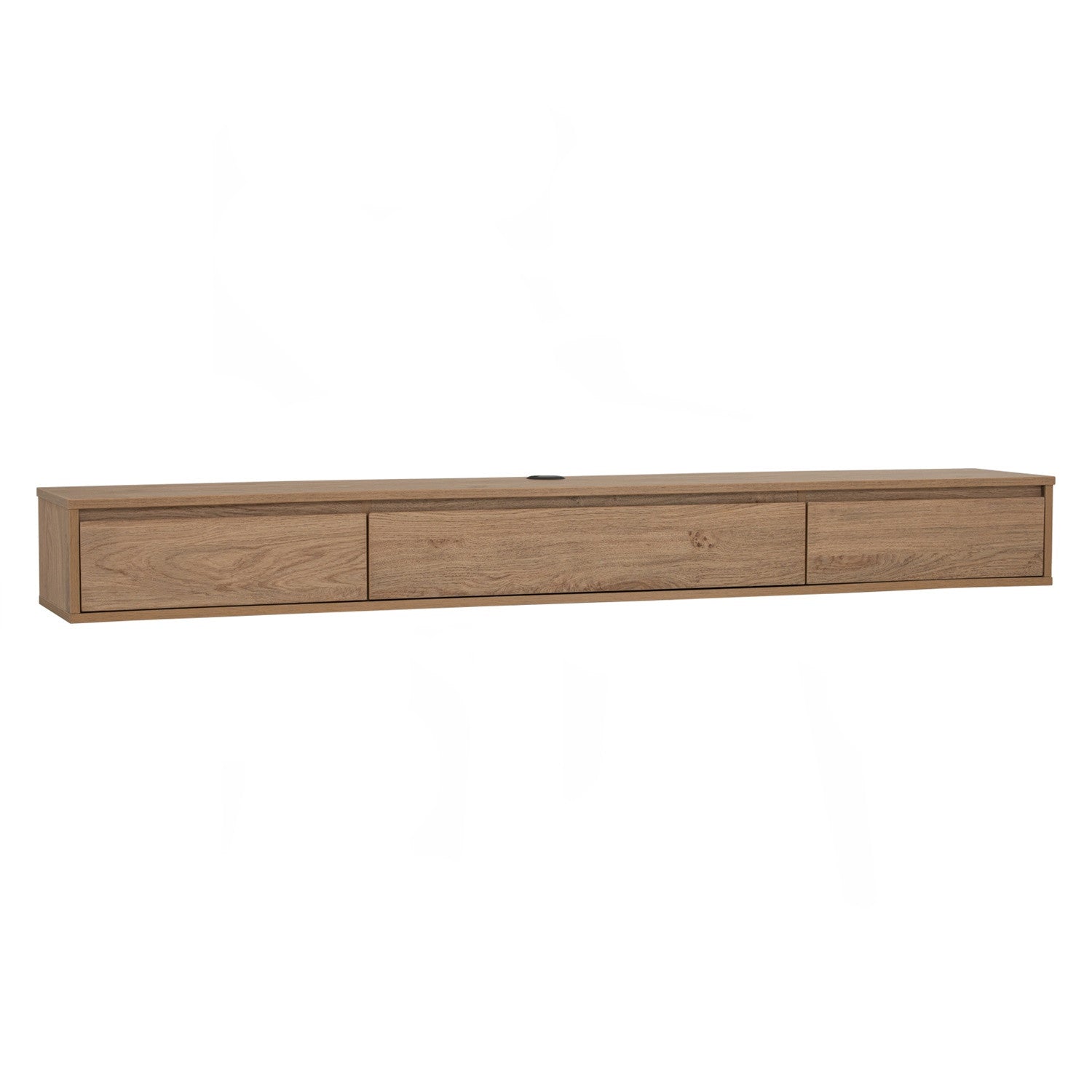 Hirado 1.8m wall tv cabinet in Oak colour