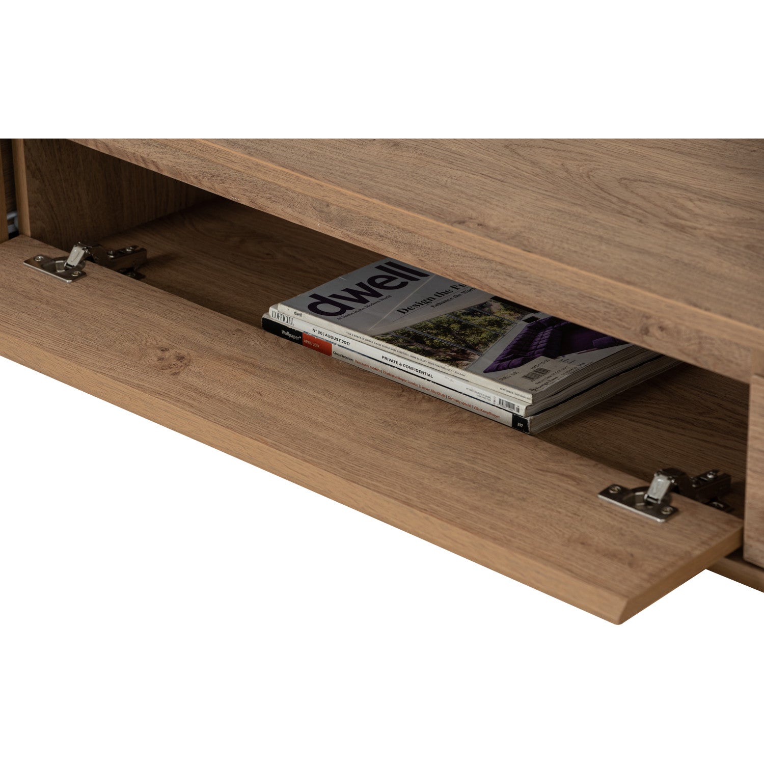 Hirado 1.8m wall tv cabinet in Oak colour