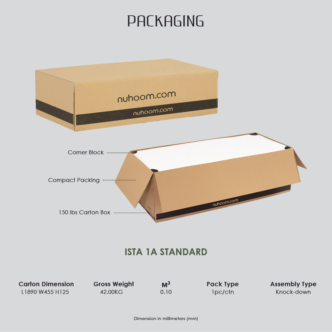 Samos 1.8m tv cabinet in Matt Black Epoxy colour leg, Walnut colour top.