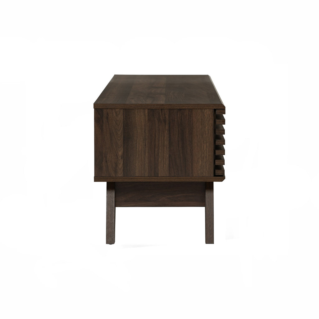 Floro 1.8m tv cabinet in Walnut colour