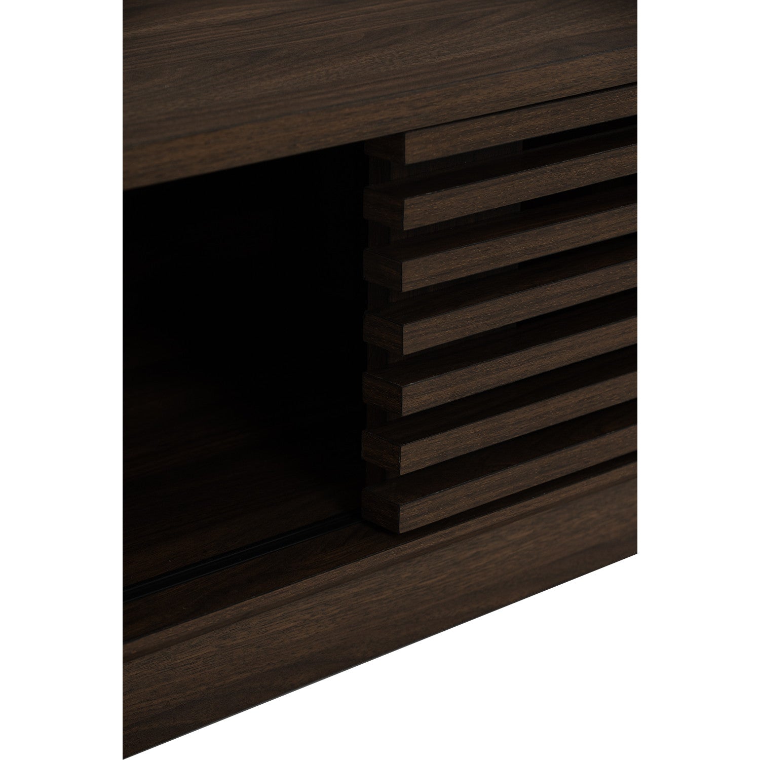 Floro 1.8m tv cabinet in Walnut colour