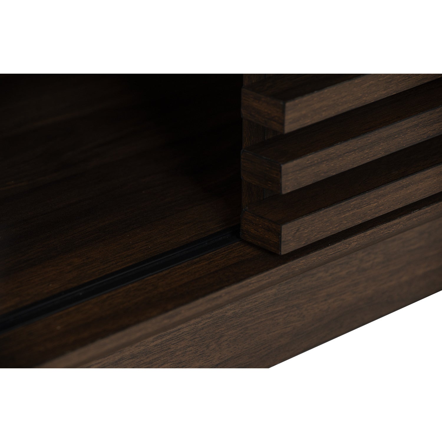 Floro 1.8m tv cabinet in Walnut colour