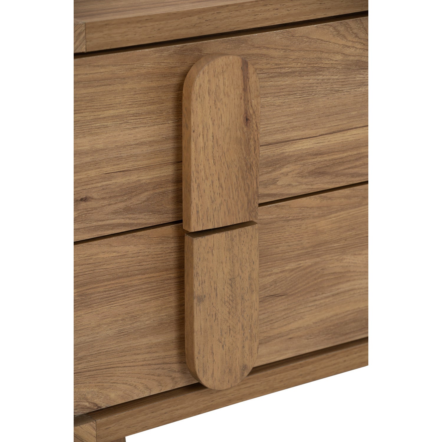 Lome 1.8m tv cabinet in Natural colour leg, Oak colour body.