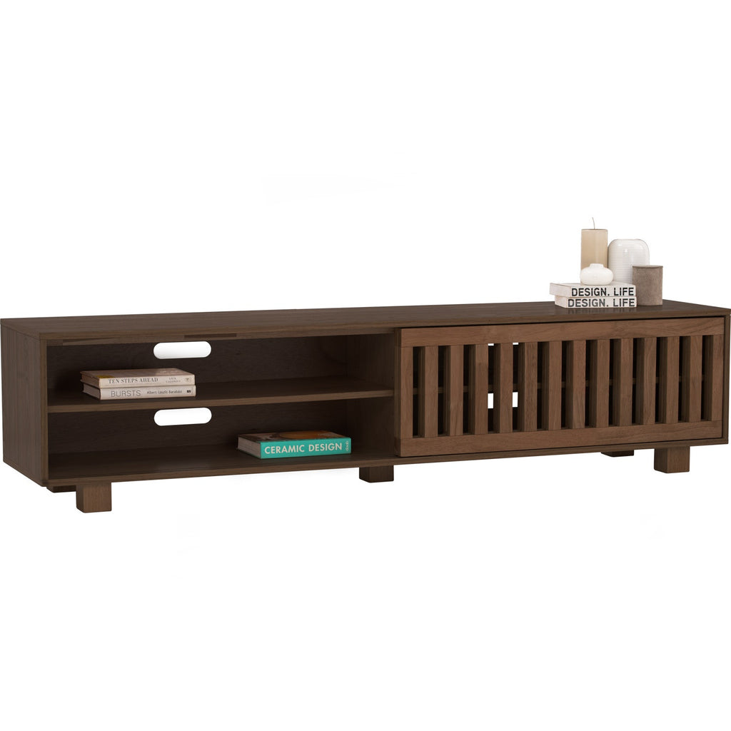 Kyoto 1.8M TV Cabinet in Cocoa colour