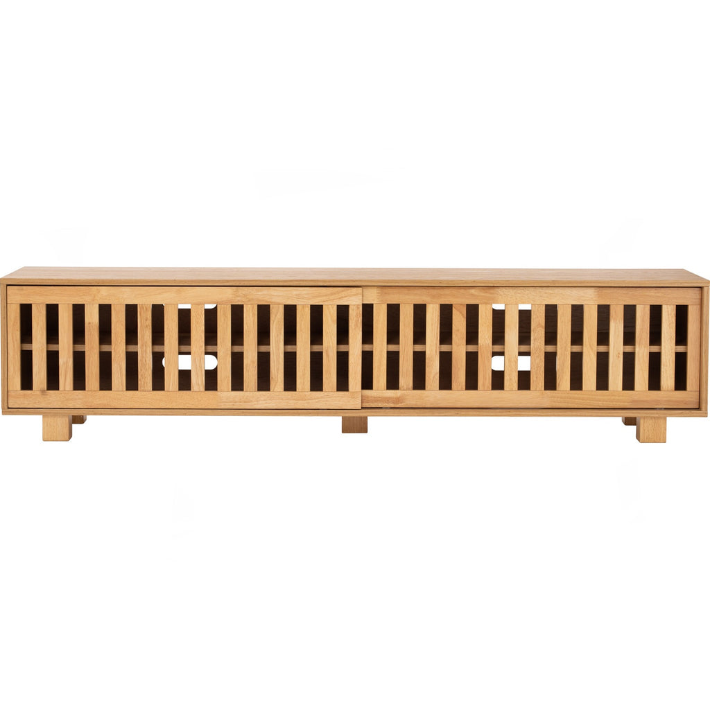 Kyoto 1.8M TV Cabinet in Natural colour