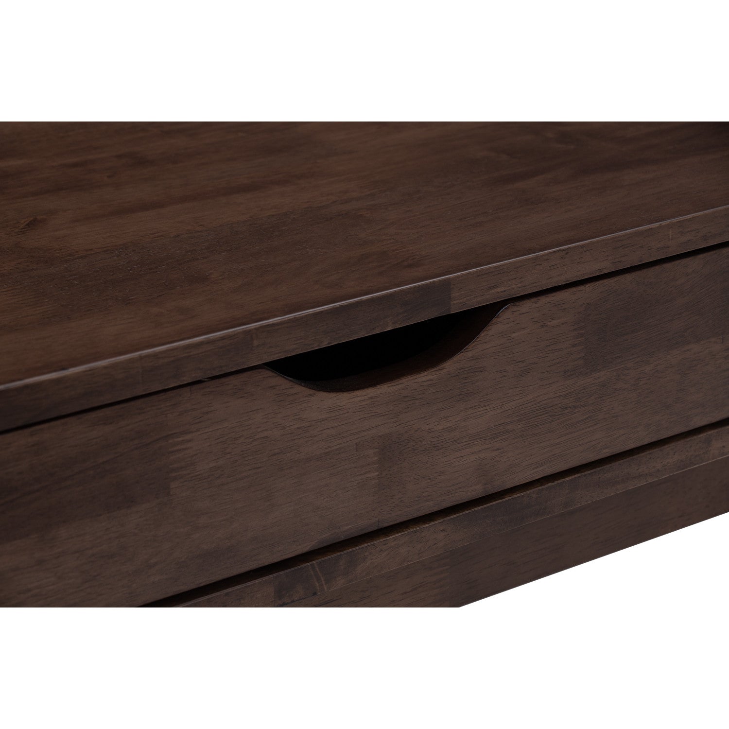 Lamar 1.5M TV Cabinet in Cocoa colour.