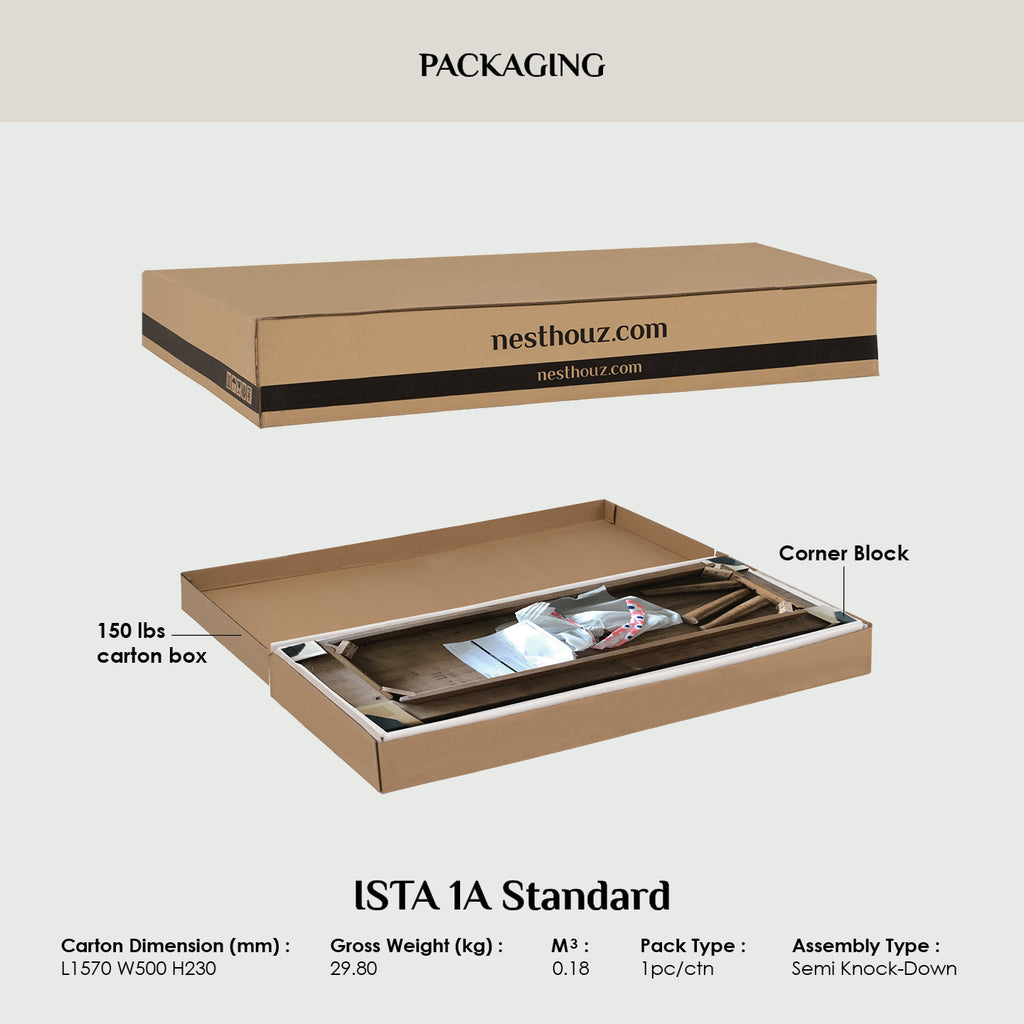 Lamar 1.5M TV Cabinet in Cocoa colour.