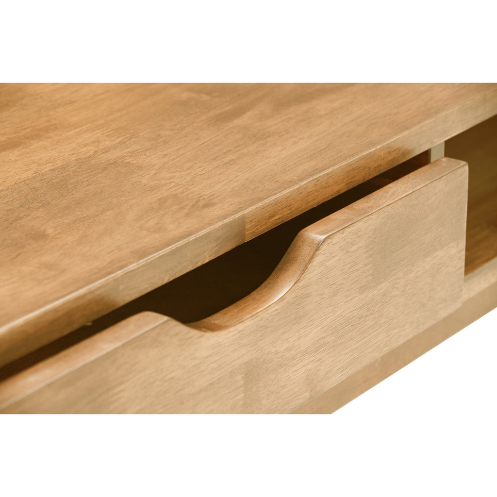 Lamar 1.5M TV Cabinet in Natural colour.