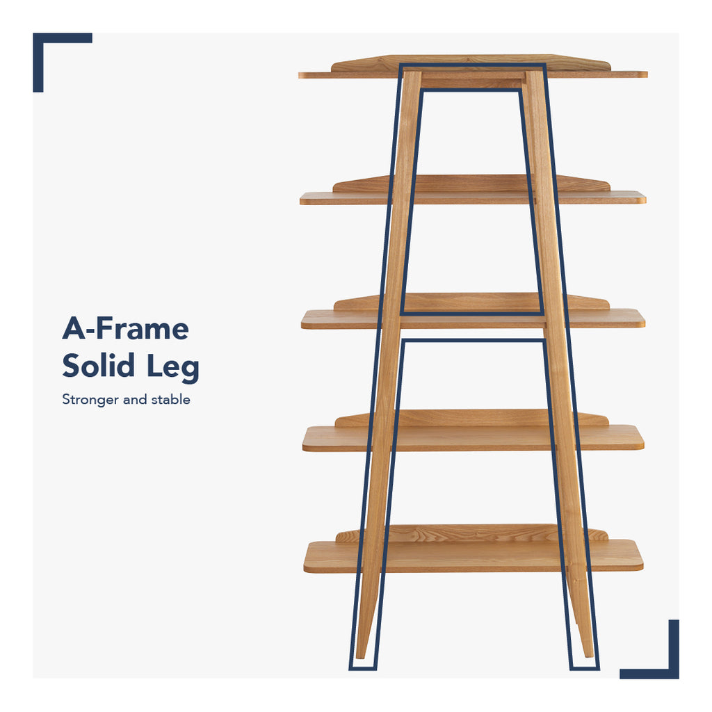 Keir shelf in Natural colour.