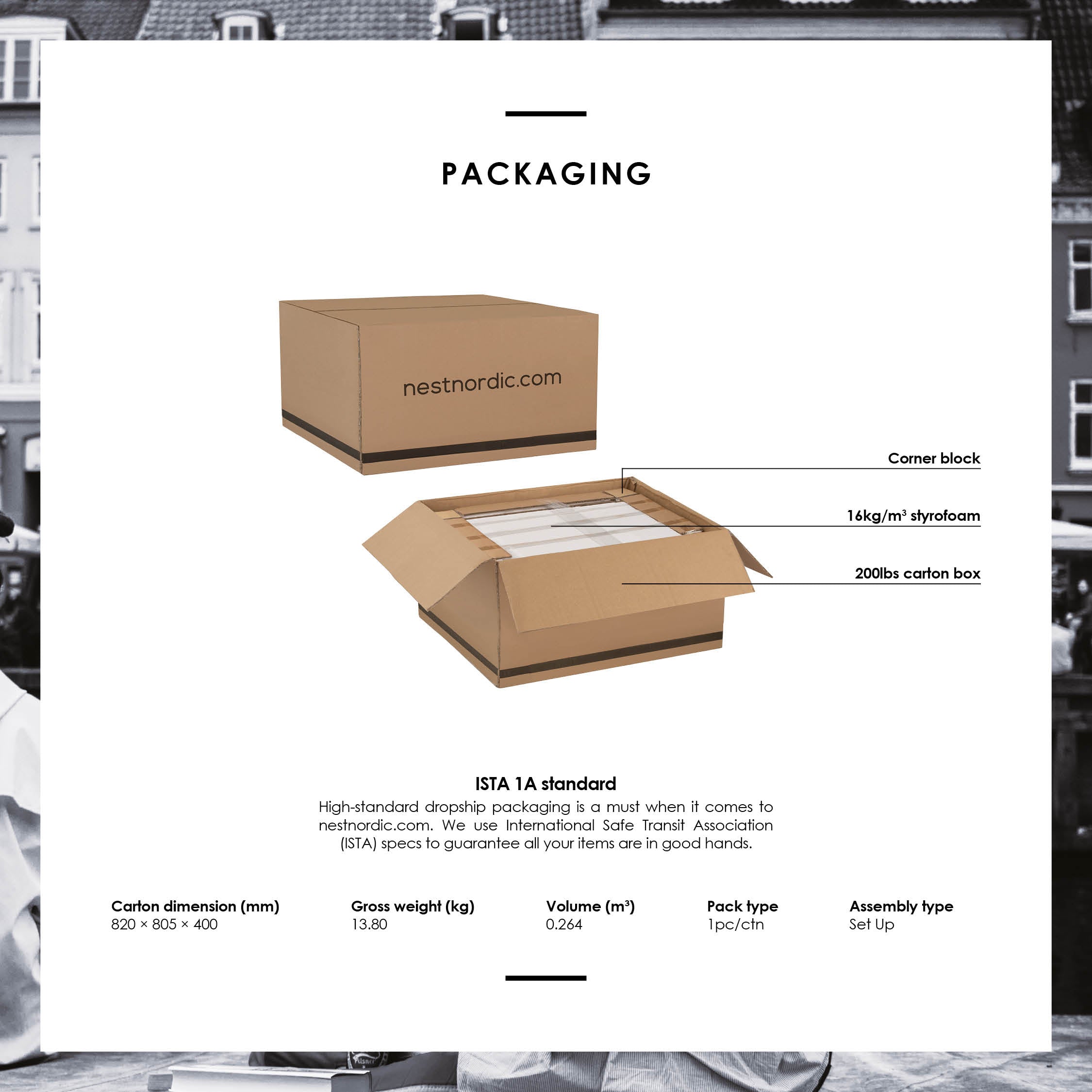 Bufey Dia 765 pouf in Cappuccino colour Teddy fabric