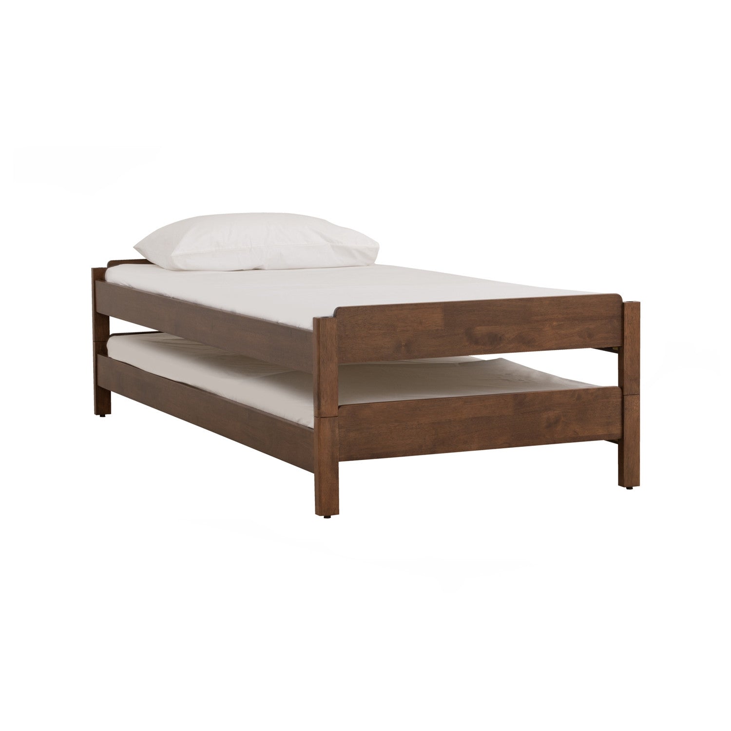 Hilo Single bed in Cocoa colour (Fit mattress: 910mm x 1930mm).