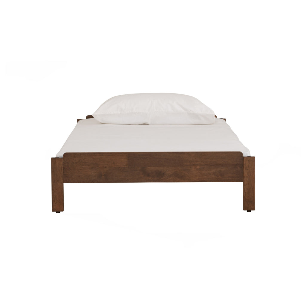 Hilo Single bed in Cocoa colour (Fit mattress: 910mm x 1930mm).