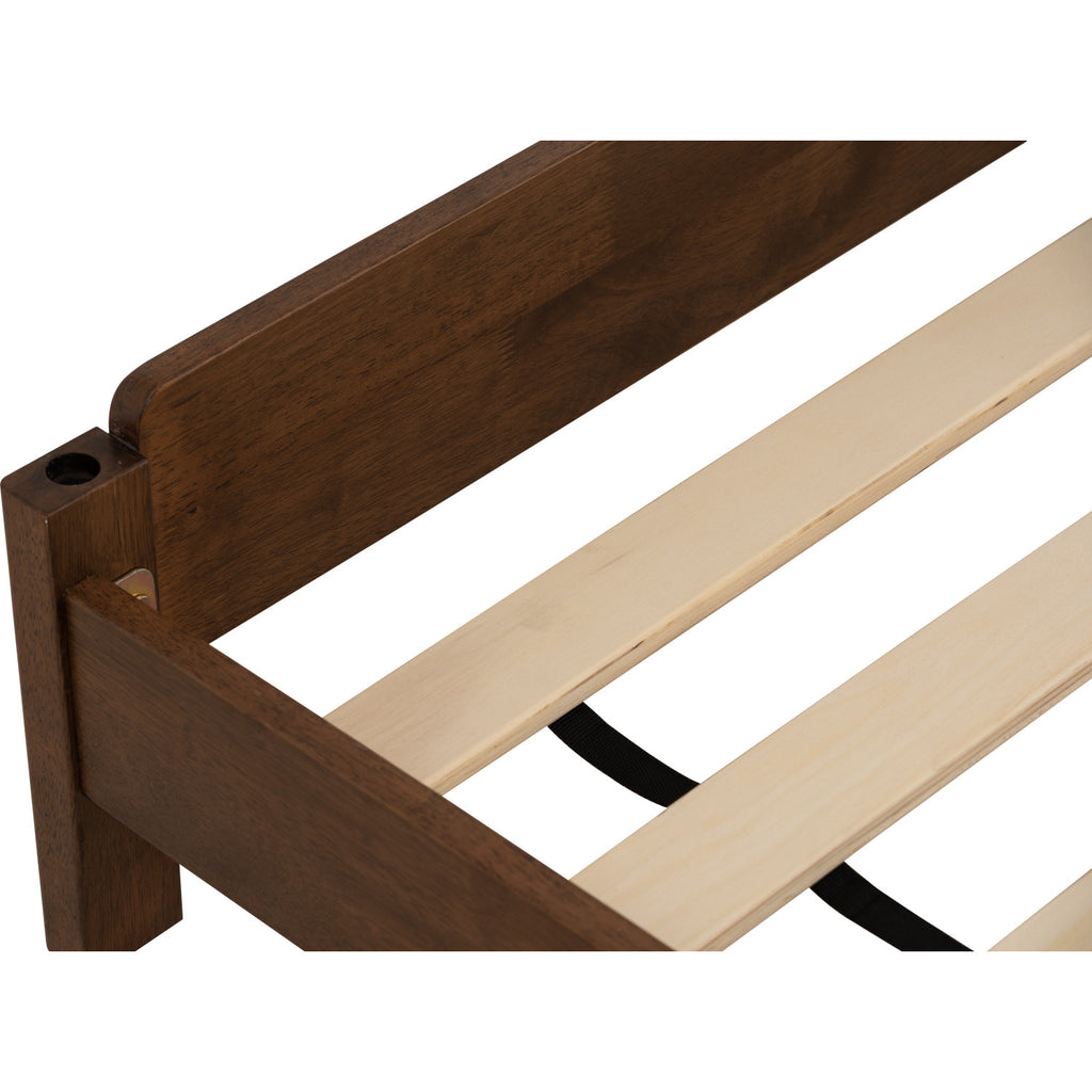 Hilo Single bed in Cocoa colour (Fit mattress: 910mm x 1930mm).