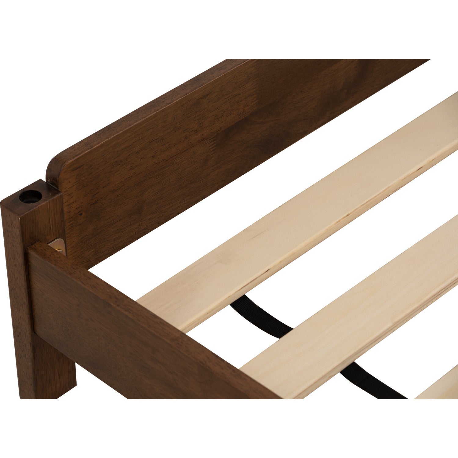 Hilo Single bed in Cocoa colour (Fit mattress: 910mm x 1930mm).