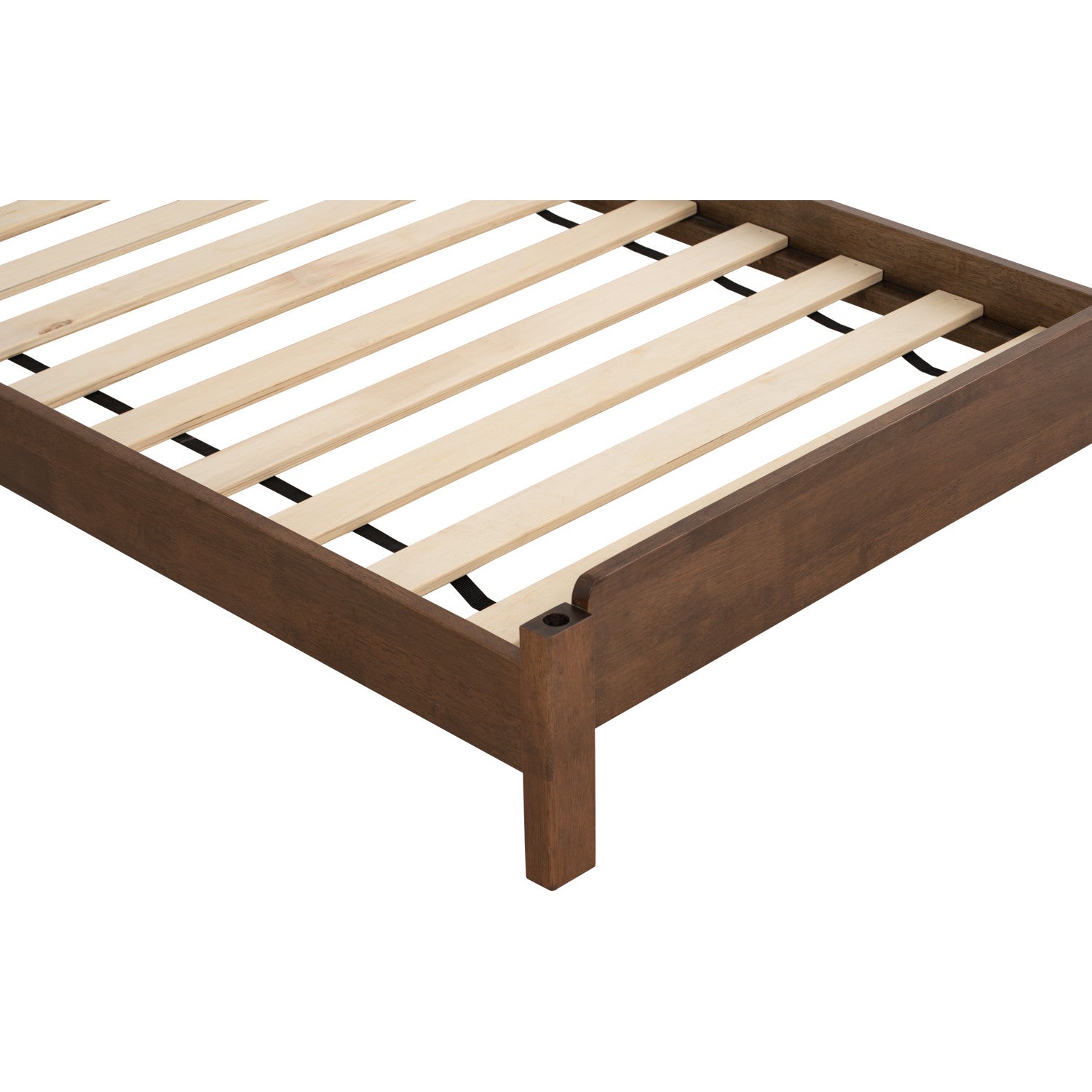 Hilo Single bed in Cocoa colour (Fit mattress: 910mm x 1930mm).