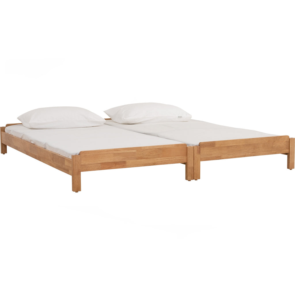 Hilo Single bed in Natural colour (Fit mattress: 910mm x 1930mm)