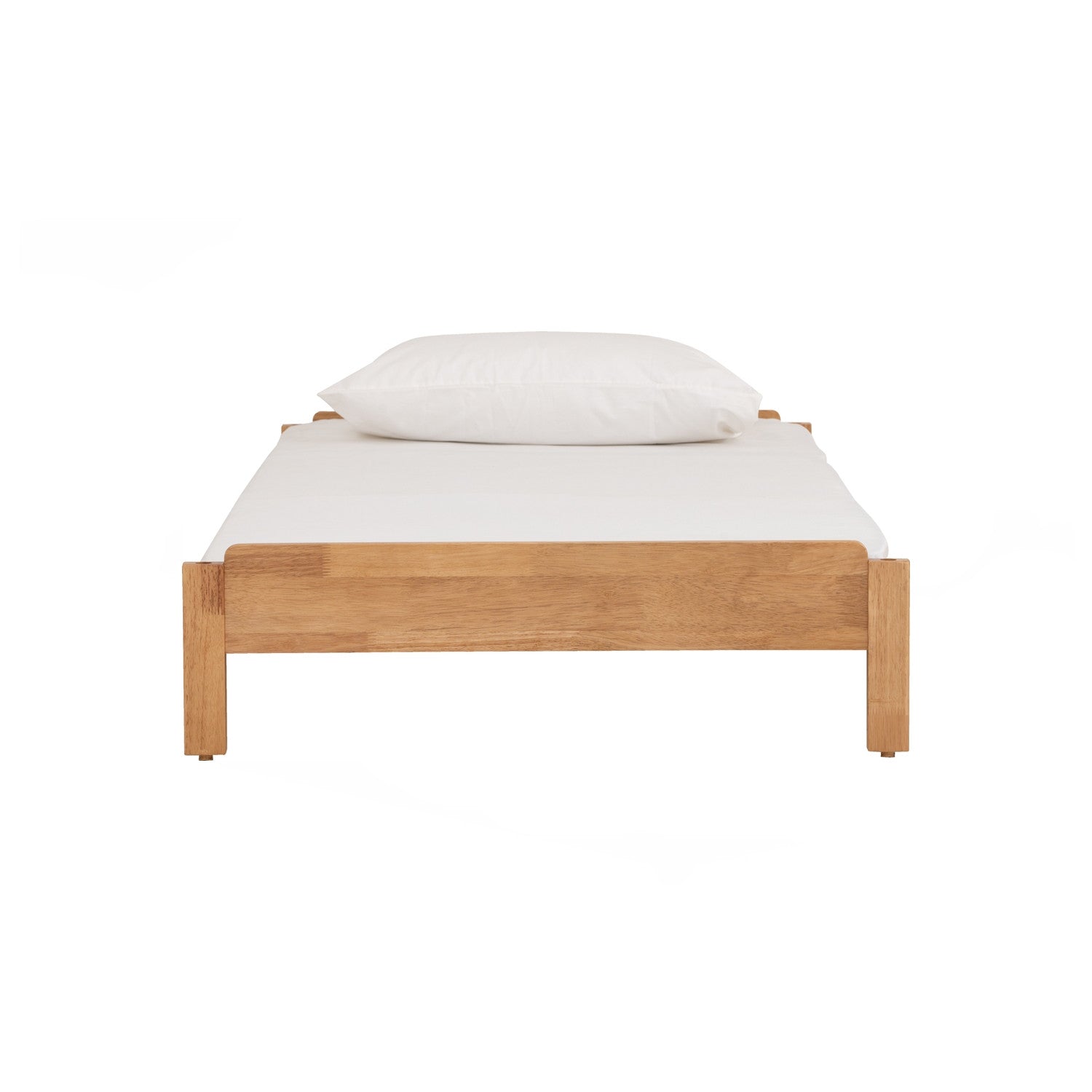 Hilo Single bed in Natural colour (Fit mattress: 910mm x 1930mm)