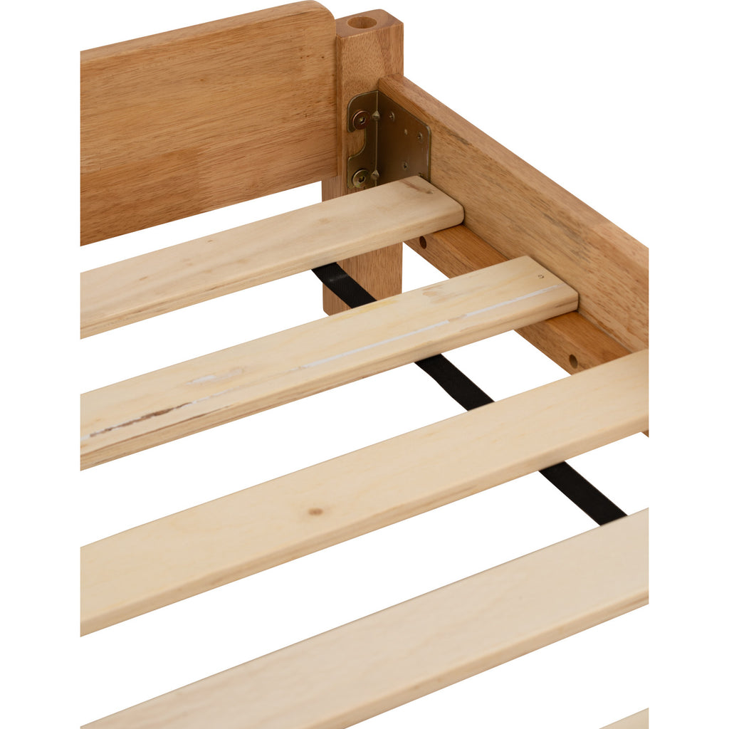 Hilo Single bed in Natural colour (Fit mattress: 910mm x 1930mm)