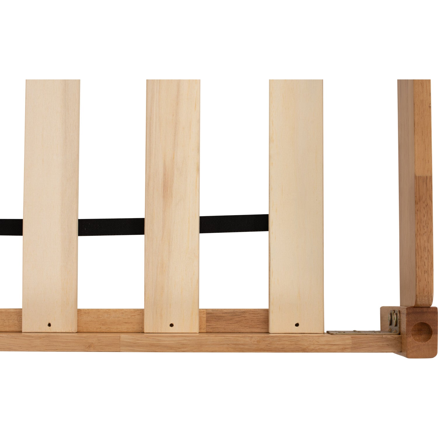 Hilo Single bed in Natural colour (Fit mattress: 910mm x 1930mm)