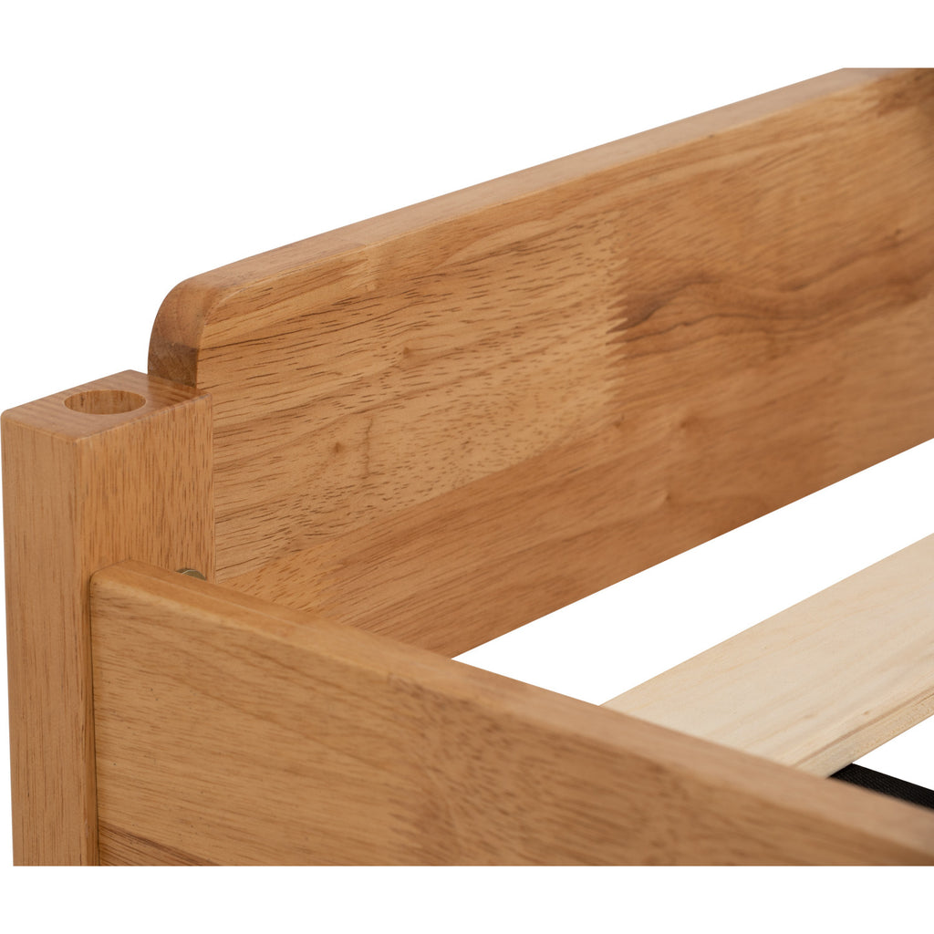 Hilo Single bed in Natural colour (Fit mattress: 910mm x 1930mm)