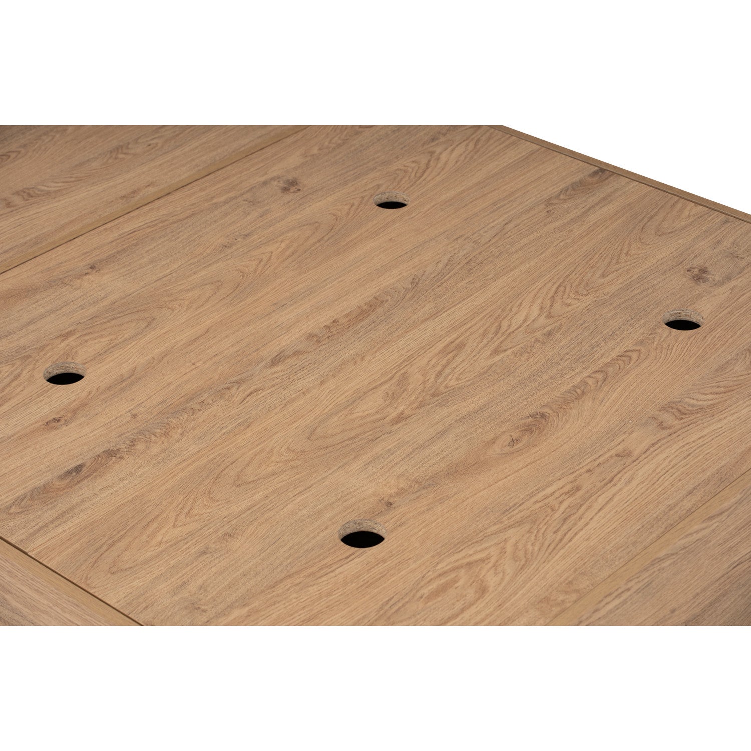 Hirado super single bed with storage in Oak colour (Fit mattress size 1070x1930)