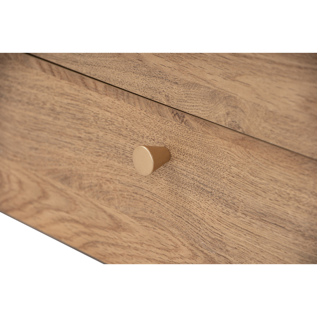 Hirado super single bed with storage in Oak colour (Fit mattress size 1070x1930)