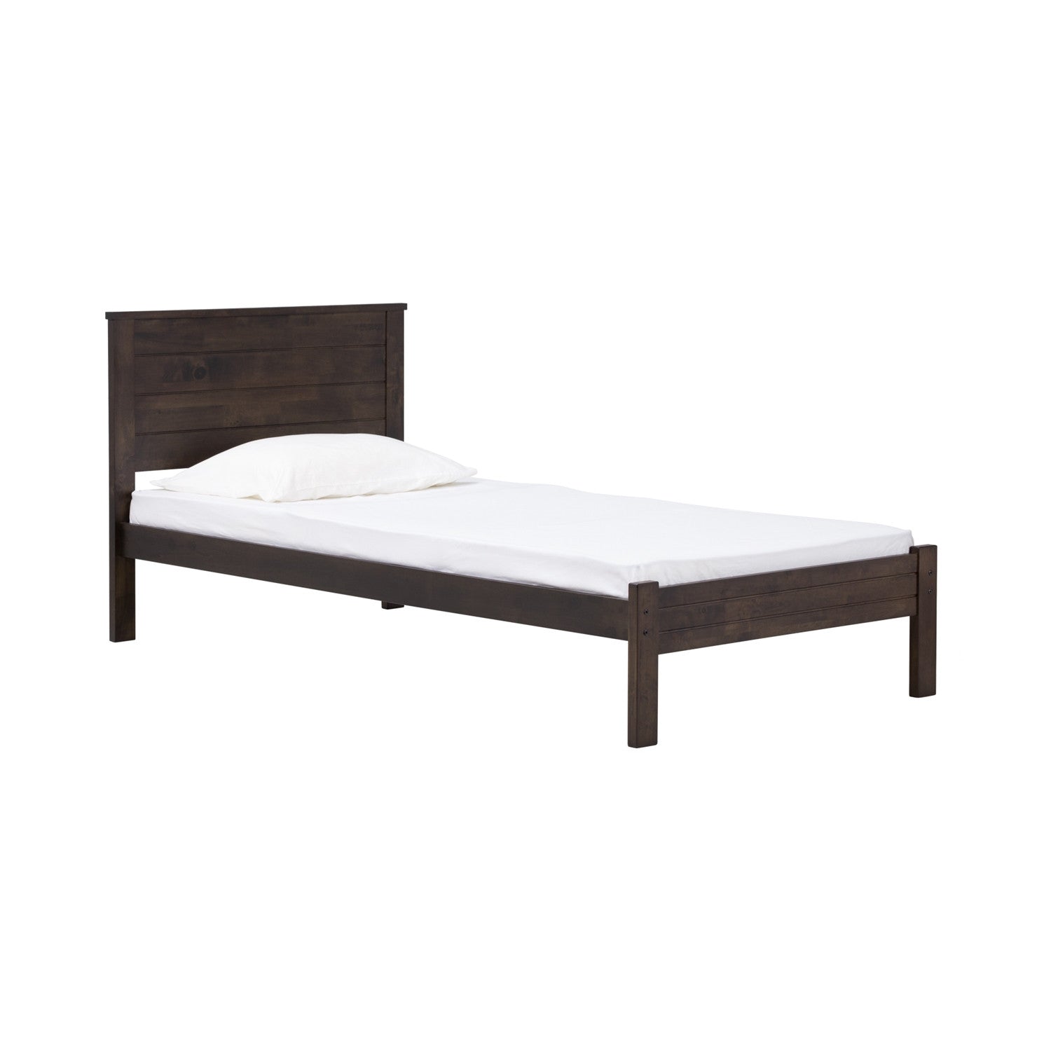 Brandi single bed in Dark Chestnut colour
