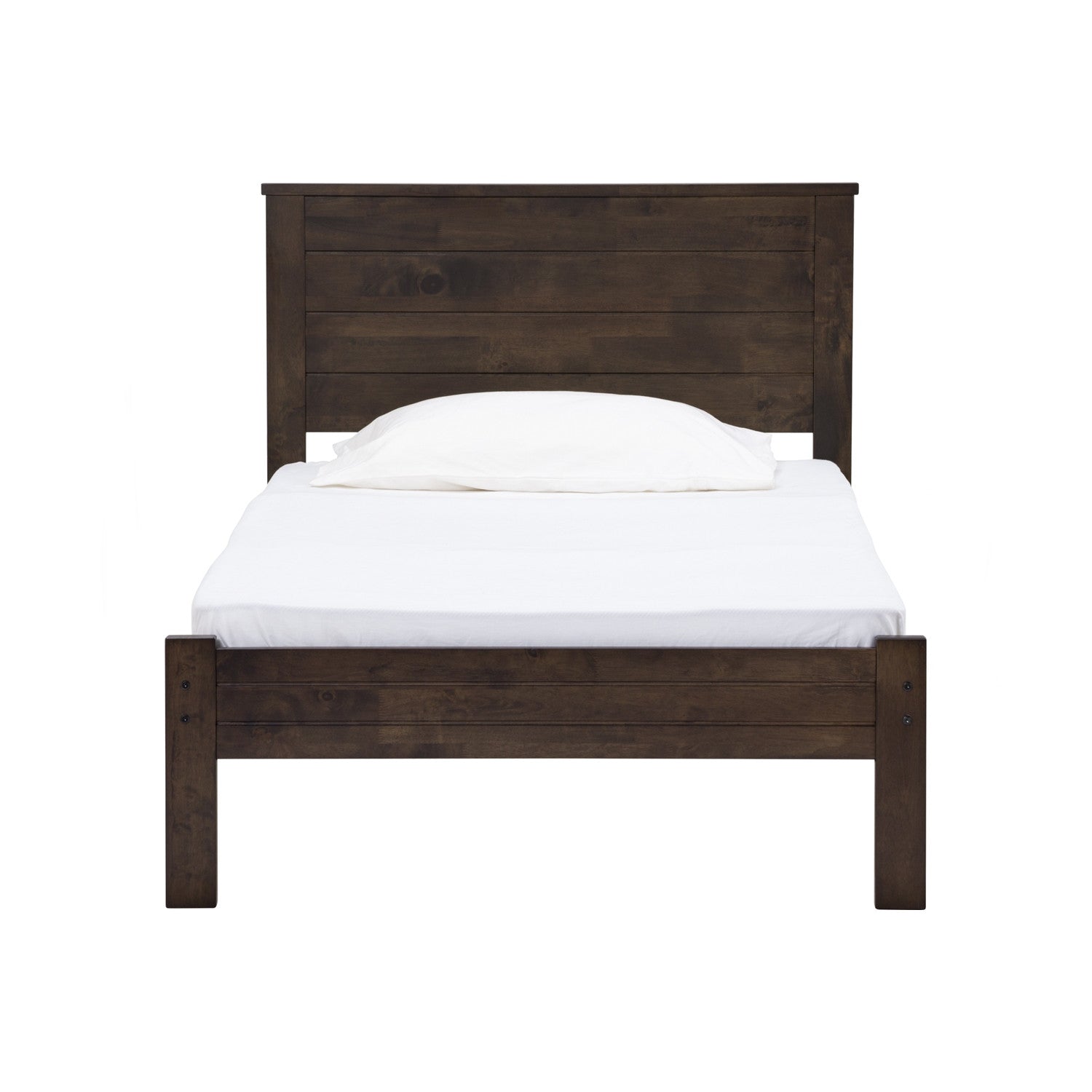 Brandi single bed in Dark Chestnut colour
