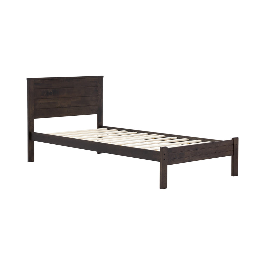 Brandi single bed in Dark Chestnut colour