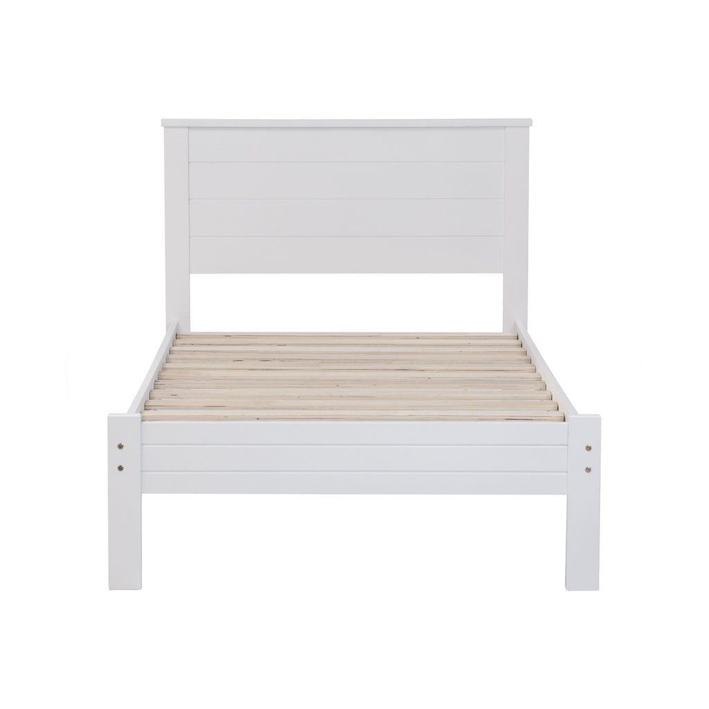 Brandi single bed in White colour