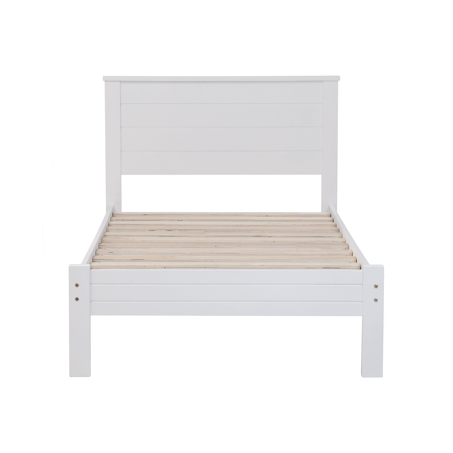 Brandi single bed in White colour