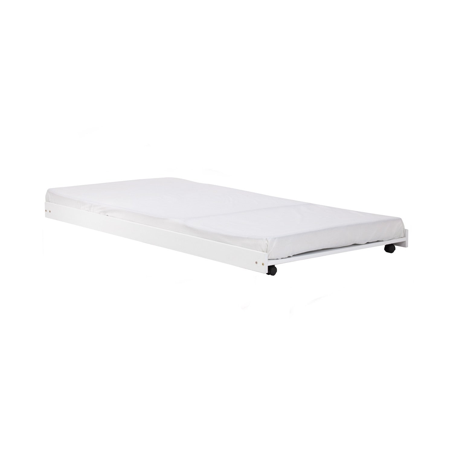 Pull out bed in White colour
