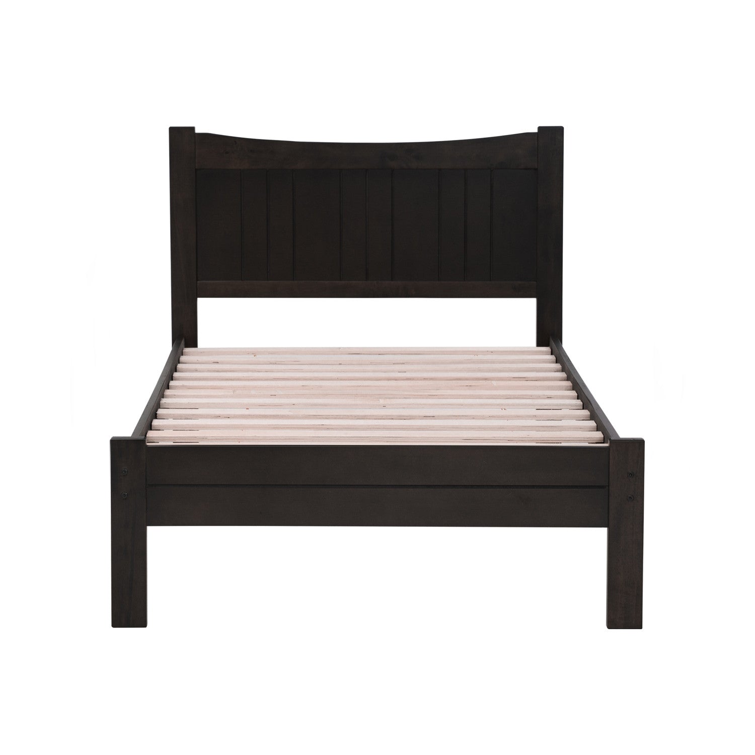 Wilfred single bed in Dark Chestnut colour