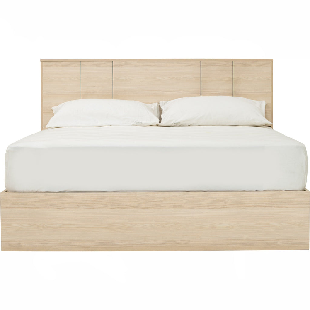 Harrington Queen bed with storage in Coimbra colour (Fit mattress: 1500mm x 1900mm)