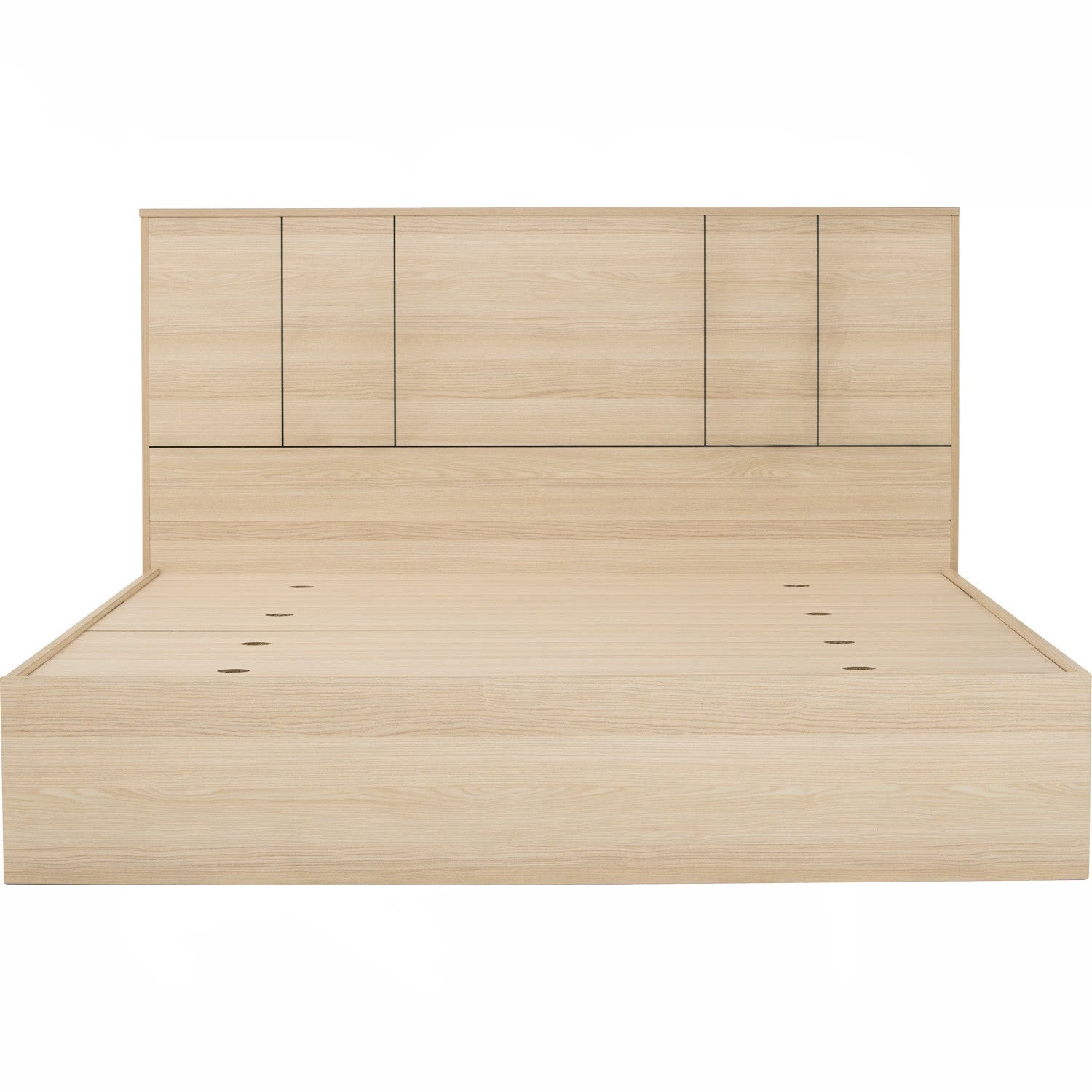 Harrington Queen bed with storage in Coimbra colour (Fit mattress: 1500mm x 1900mm)