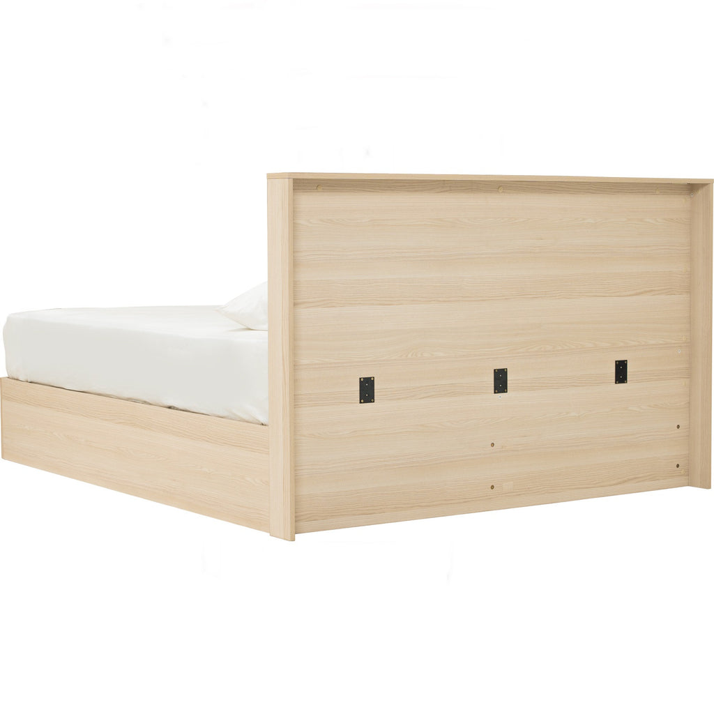 Harrington Queen bed with storage in Coimbra colour (Fit mattress: 1500mm x 1900mm)