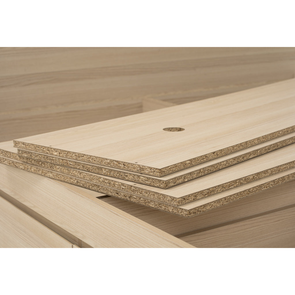 Harrington Queen bed with storage in Coimbra colour (Fit mattress: 1500mm x 1900mm)