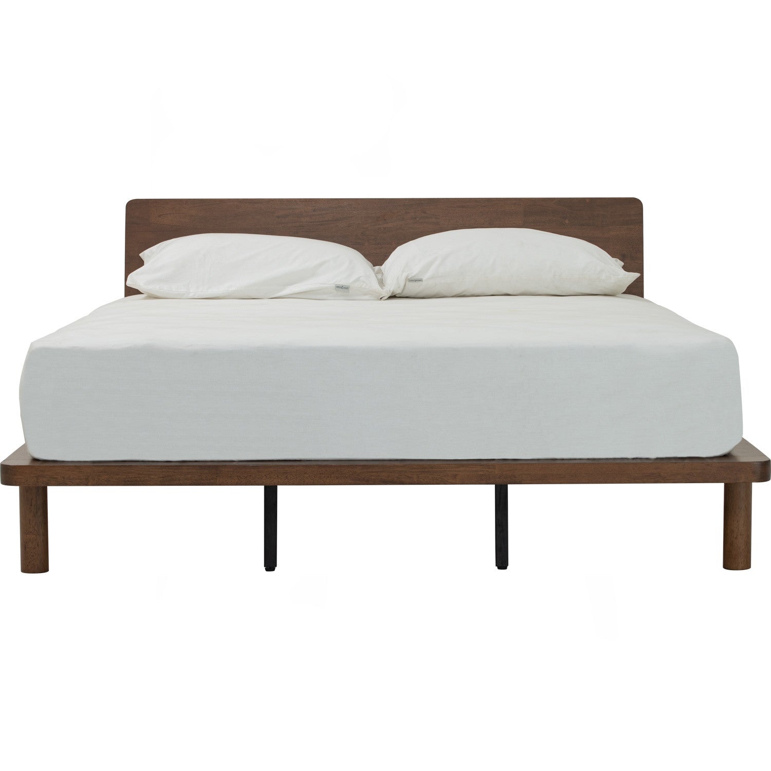 Platt Queeb bed in Cocoa colour (Fit mattress: 1530mm x 1930mm-Bed panel).