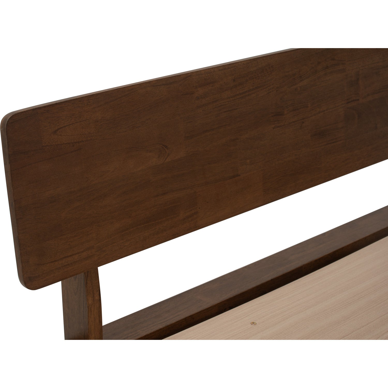 Platt Queeb bed in Cocoa colour (Fit mattress: 1530mm x 1930mm-Bed panel).