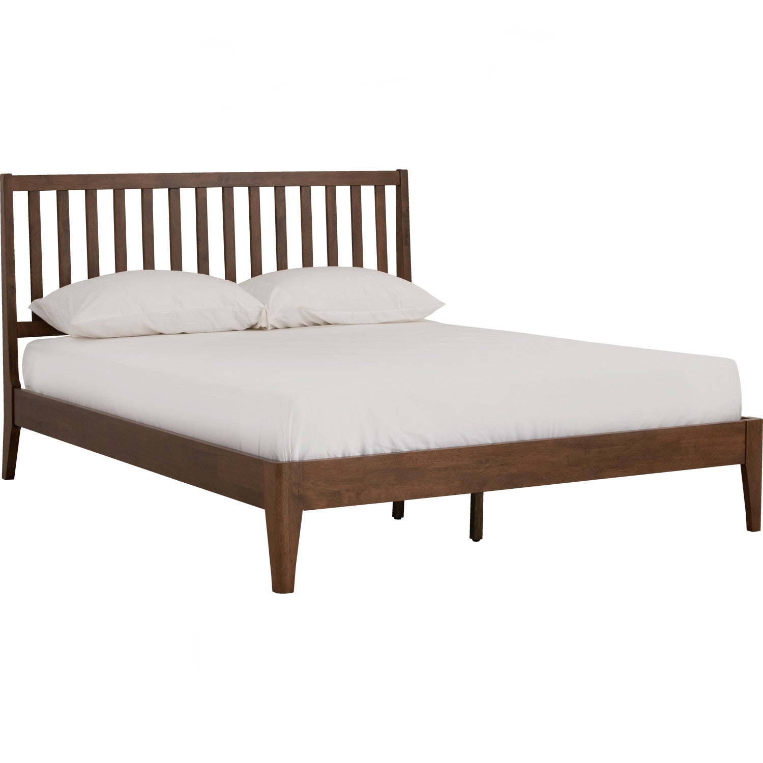 Cleveland Queen bed in Cocoa colour (Fit mattress: 1530mm x 1930mm – Bed Panel)