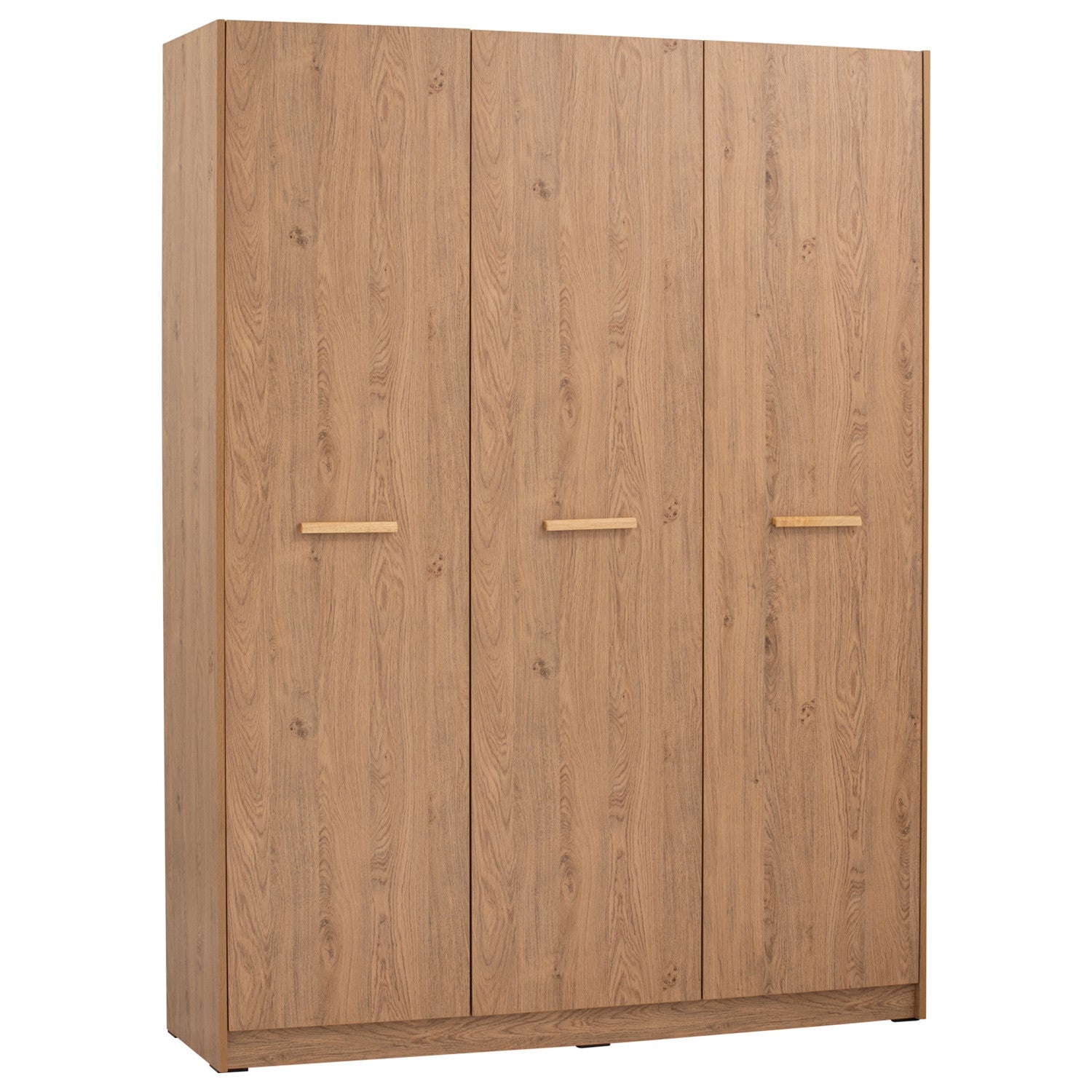 Samos 3 door wardrobe in Oak colou