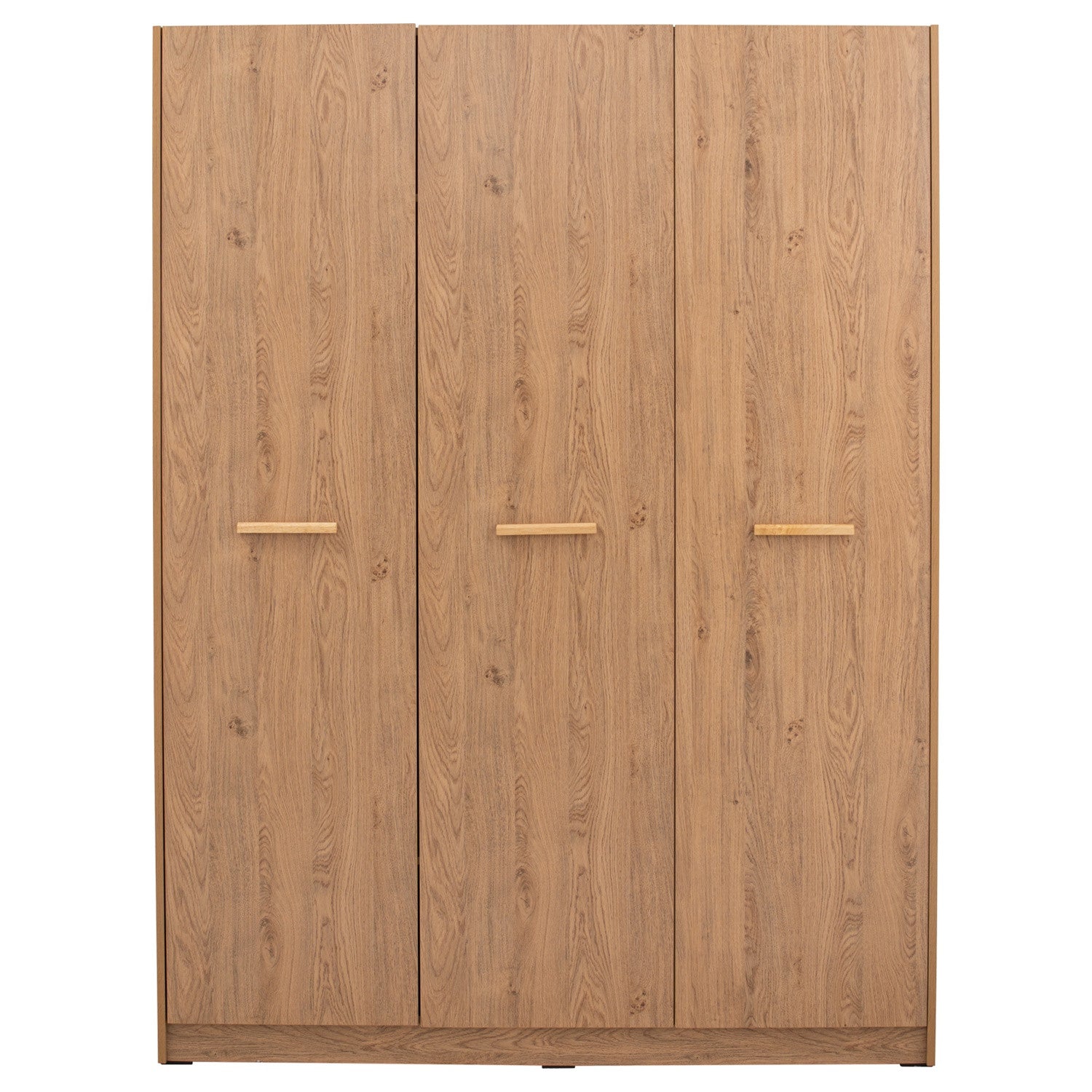 Samos 3 door wardrobe in Oak colou