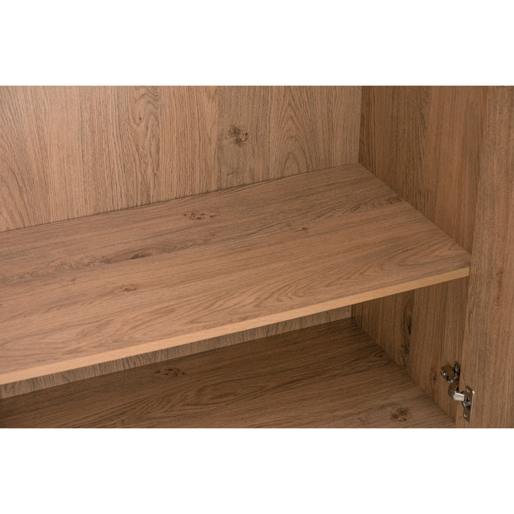 Samos 3 door wardrobe in Oak colou