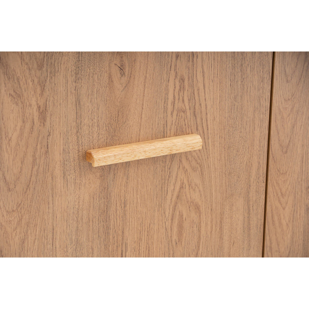 Samos 3 door wardrobe in Oak colou