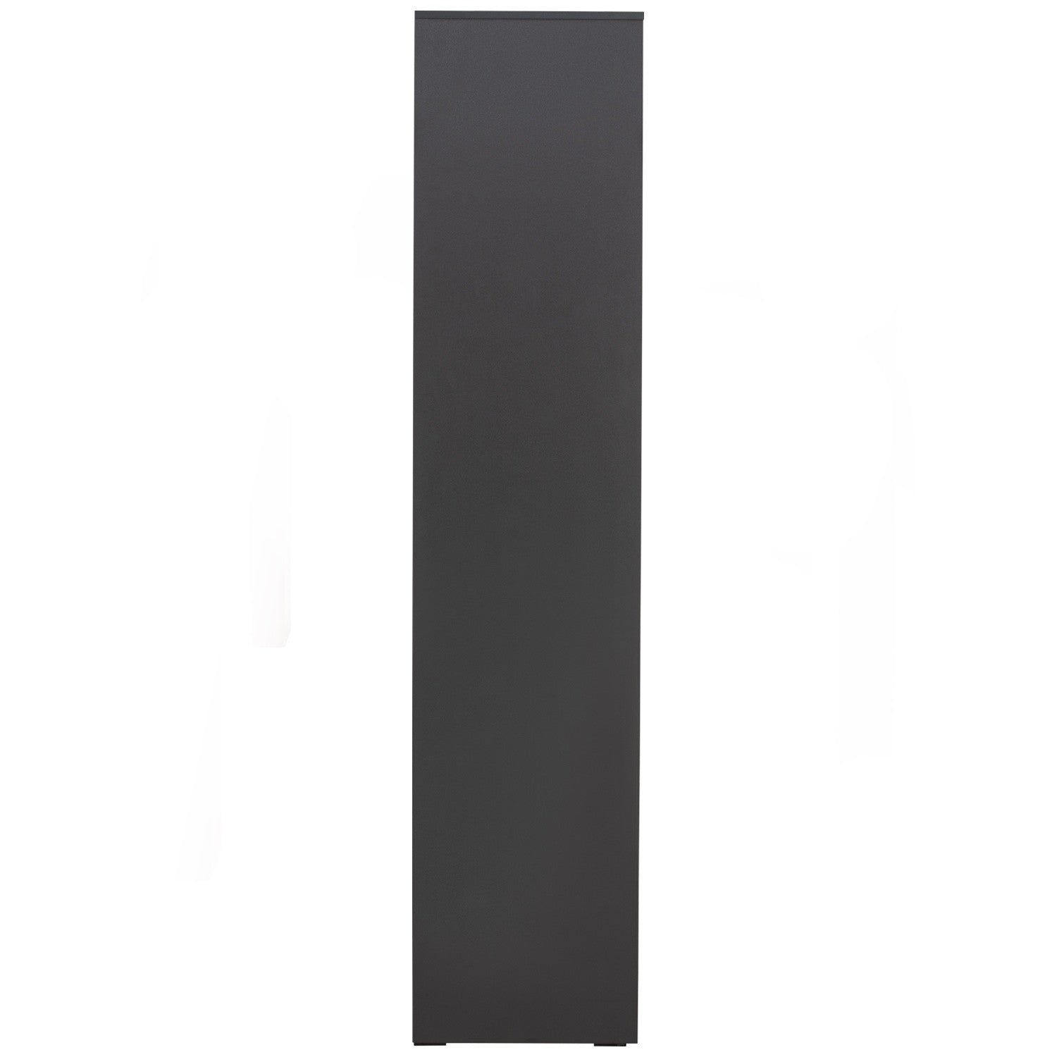 Volos 3 door wardrobe in Black colour