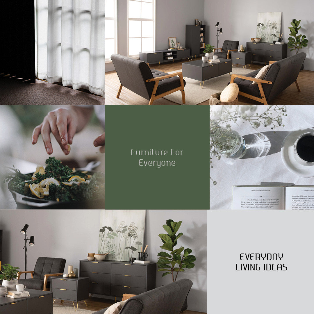 Volos 3 door wardrobe in Black colour